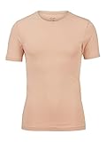 OLYMP Herren T-Shirt Langarm Level.Five,Einfarbig,Body fit,Caramel 24,L