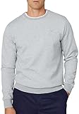 Hackett London Herren Double Knit Crew Sweatshirt, Grey (Light Grey), XS